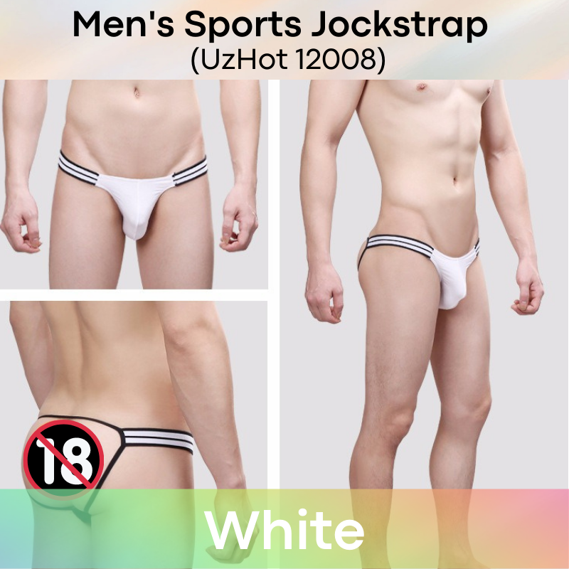 Men's Jockstrap : Low Waist Underwear (UzHot 12008)