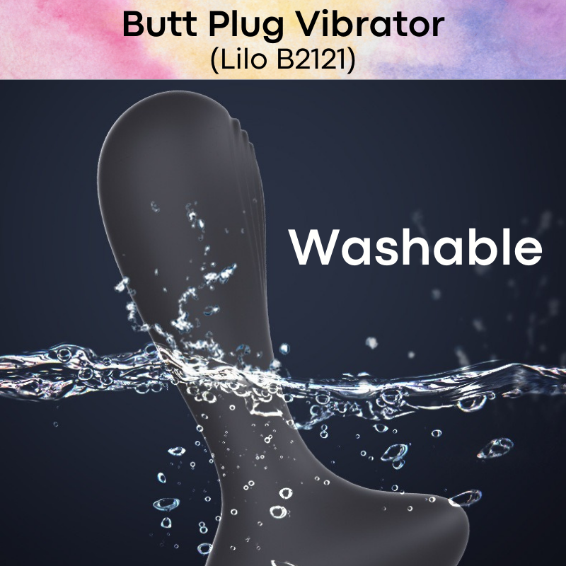 Adult Toy : Butt Plug Vibrator (Lilo B2121)