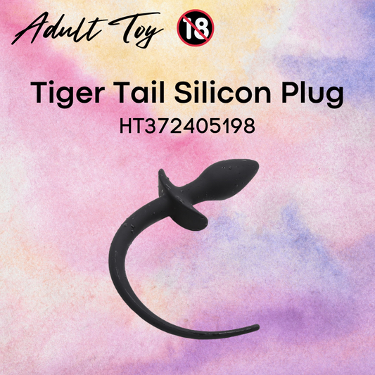 Adult Toy : Tiger Tail with Silicon Butt Plug (HT372405198)