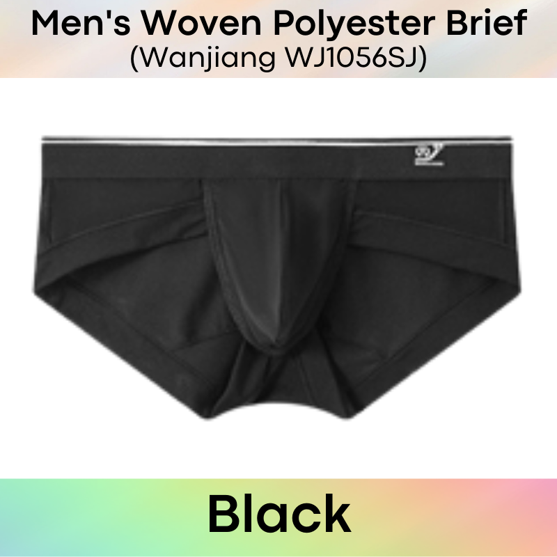 Men's Brief : Woven Polyester Quick Dry Brief (Wanjiang WJ1056SJ)