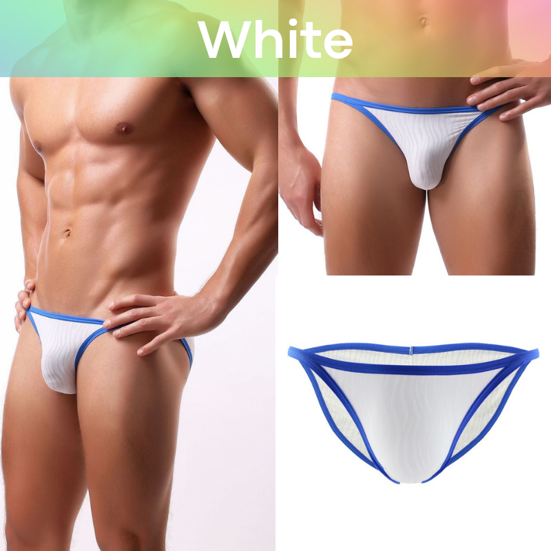 Men's Brief : Mesh Bikini Underwear (Fankazi F2005)