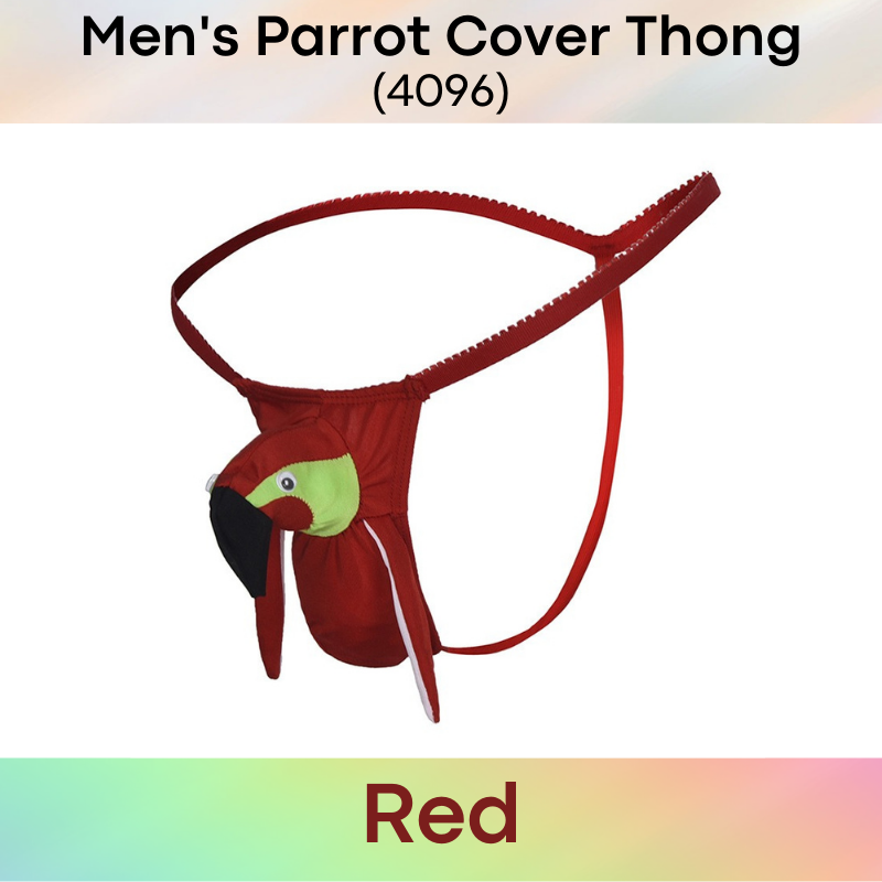 Men's Thong : Parrot Cover Underwear (4096)