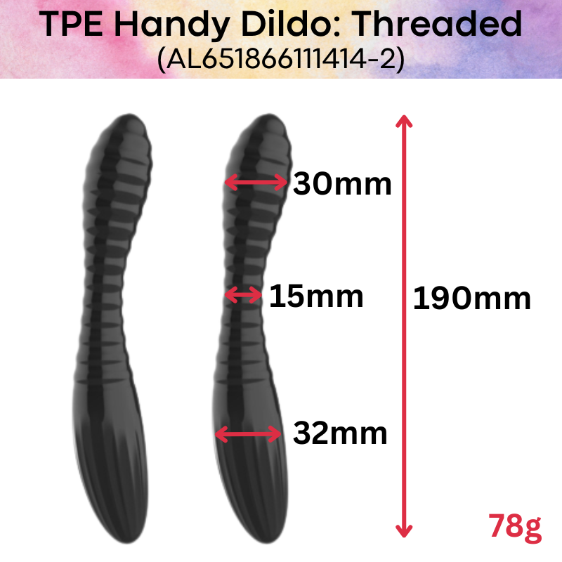 Adult Toy : Unisex TPE Dildo (AL651866111414)