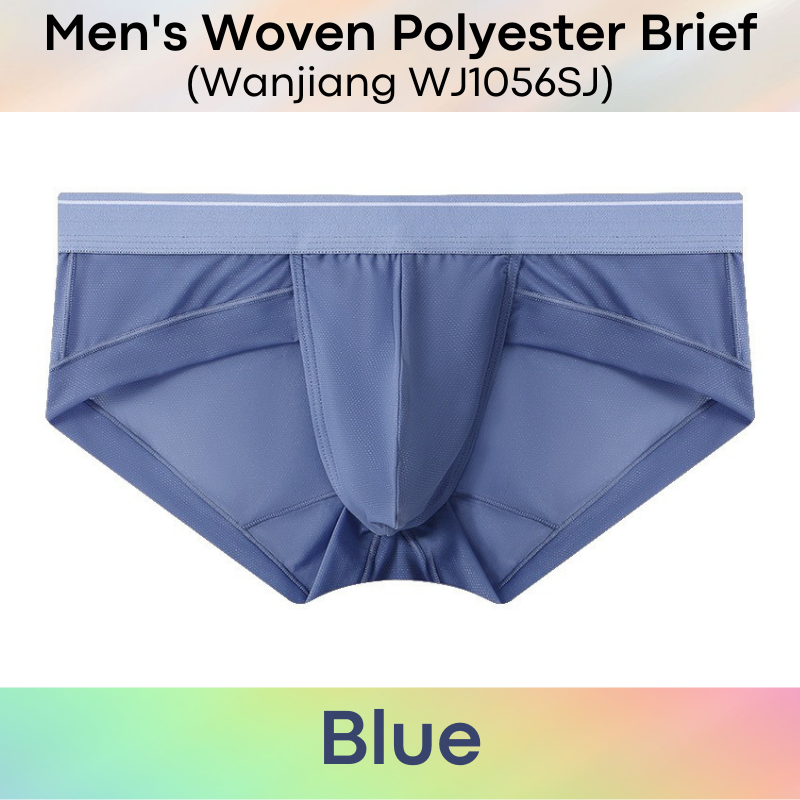 Men's Brief : Woven Polyester Quick Dry Brief (Wanjiang WJ1056SJ)